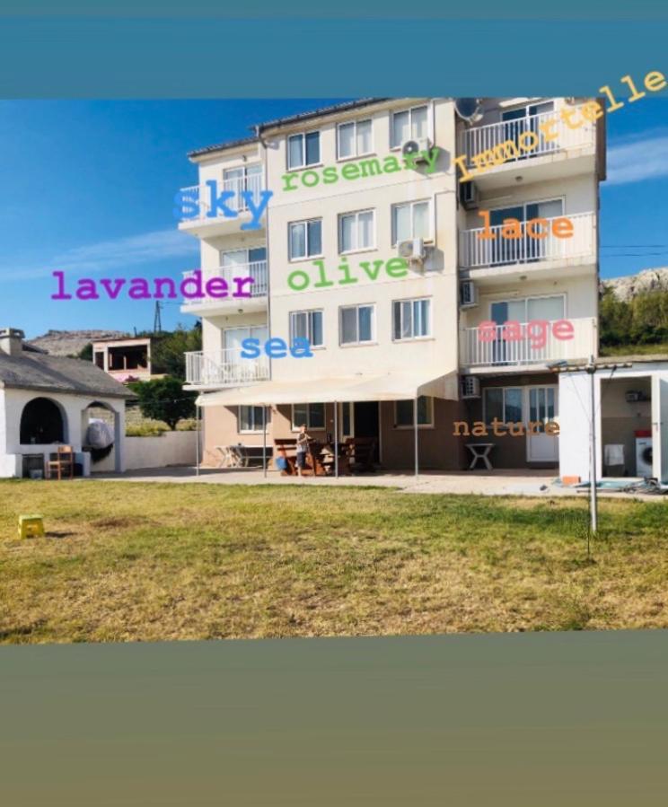 Apartmani Beach Miskovici, Otok Pag Εξωτερικό φωτογραφία